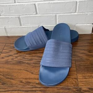 Adidas Adilette Comfort Slides - Adidas Slip-on Sandals - Preloved Ink  Size 17